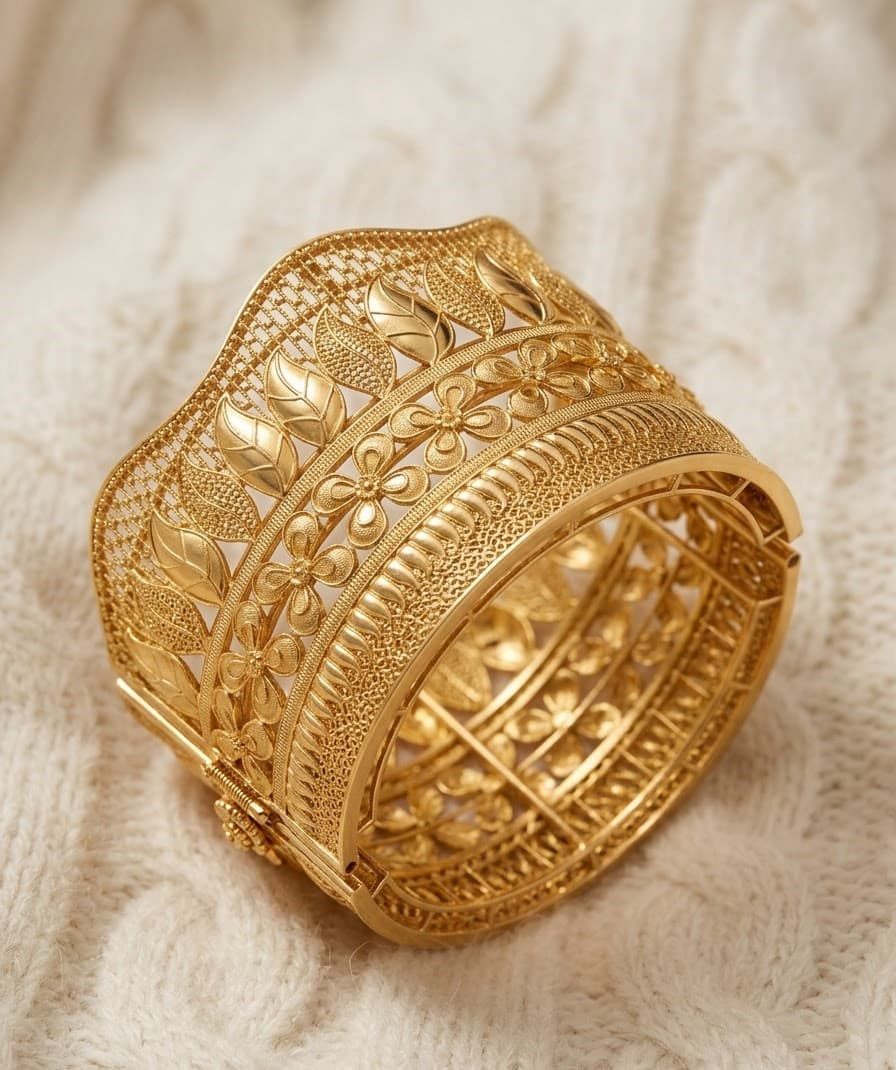 Kada Bangle Gold Plated