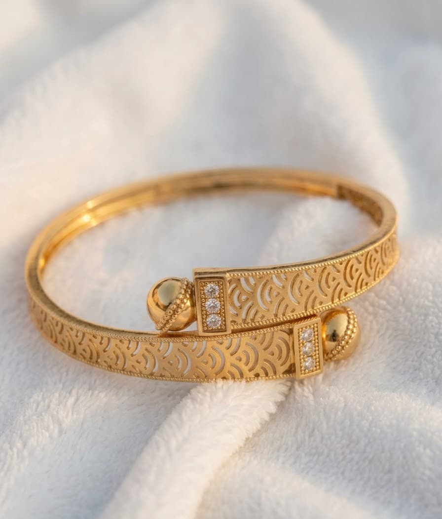 Gold Plated Bangle