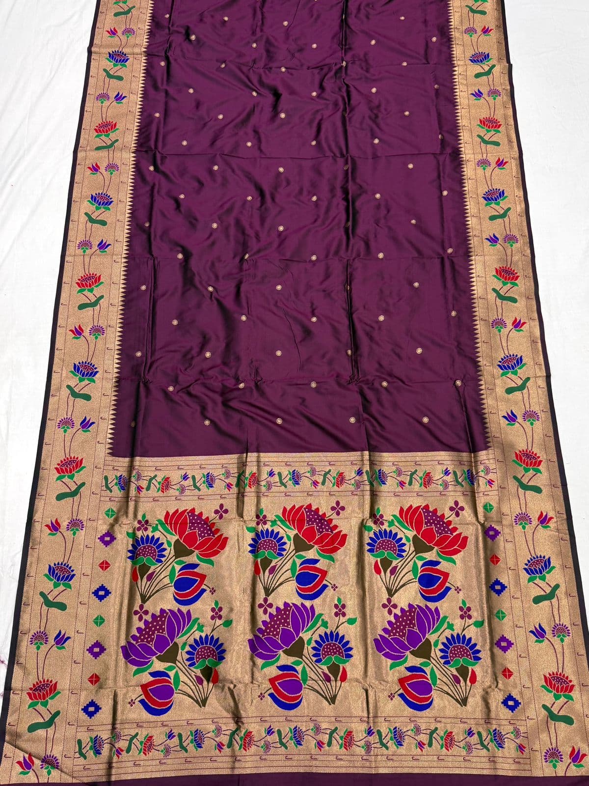 Lotus Paithani Saree